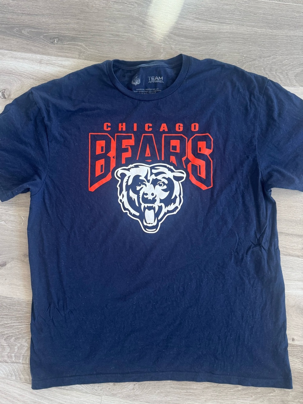 Chicago Bears Navy Graphic Tee